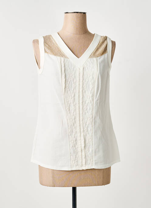 Top blanc MERI & ESCA femme
