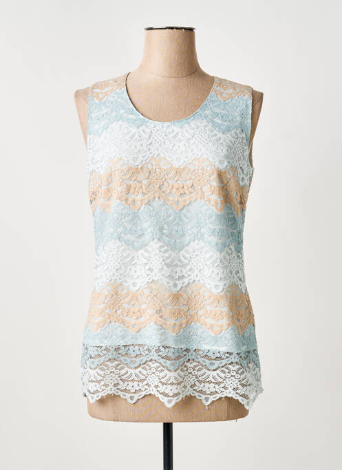 Top bleu GREGORY PAT femme