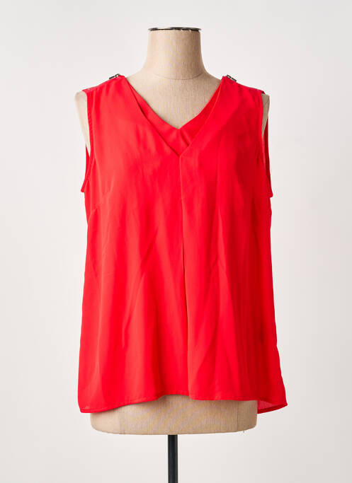 Top rouge ANDAMIO femme