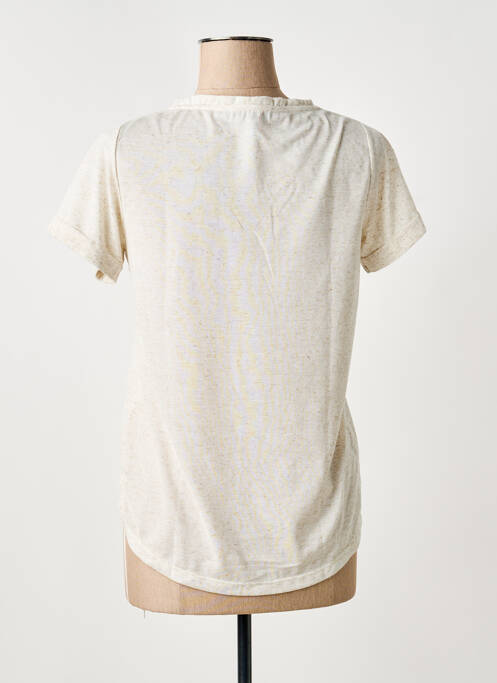 T-shirt beige MERI & ESCA femme