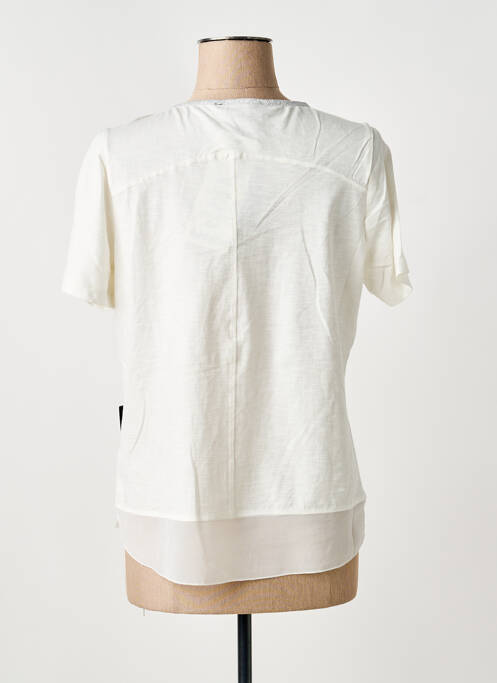 T-shirt blanc CAPUCCINO femme