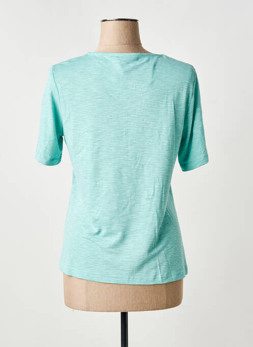 T-shirt bleu FRANK WALDER femme