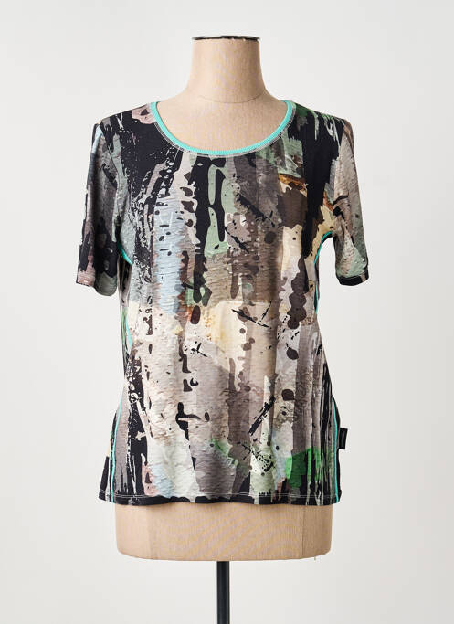 T-shirt noir CAPUCCINO femme