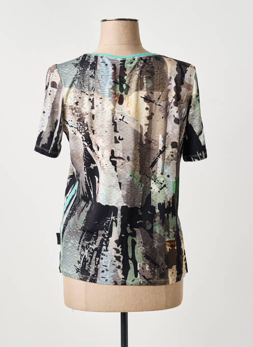 T-shirt noir CAPUCCINO femme