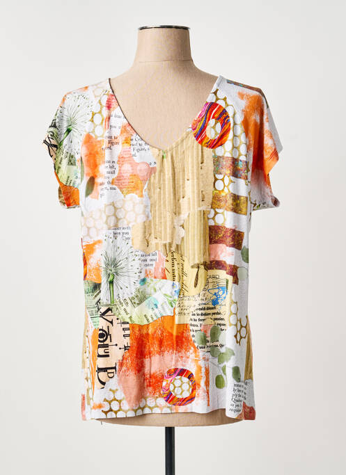 T-shirt orange DOLCEZZA femme