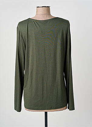 Top stretch manches longues vert BARBARA LEBEK femme