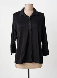 Top tissage jersey manches longues noir RABE femme