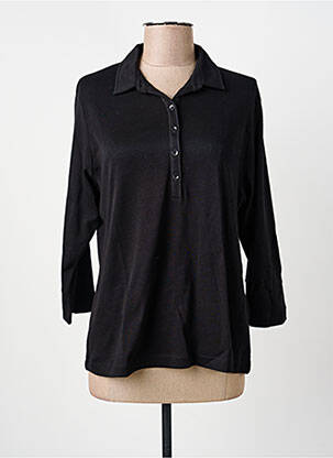 Top tissage jersey manches longues noir RABE femme