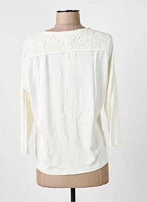 Top imprimé fantaisie manches longues beige RABE femme