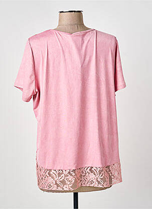 Top manches courtes manches courtes rose NAYAT femme