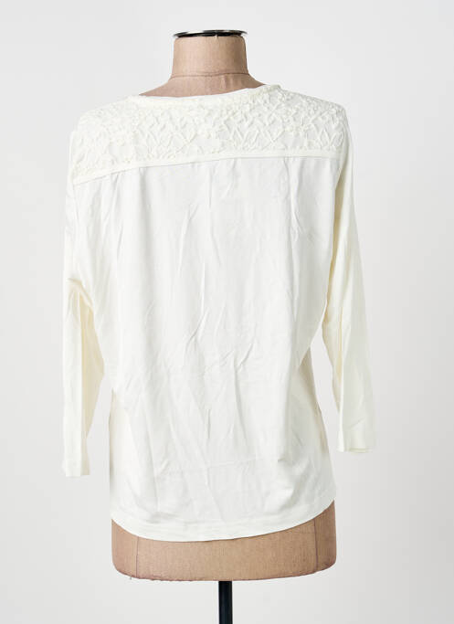 Top imprimé fantaisie manches longues beige RABE femme