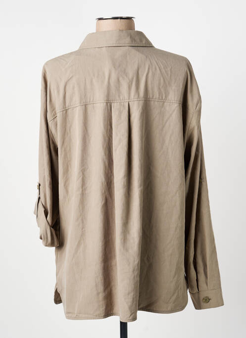 Chemisier coupe droite manches longues vert THOMAS RABE femme