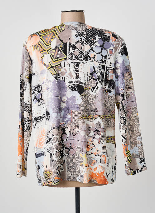 Veste casual col rond beige SAN FRANCISCO femme