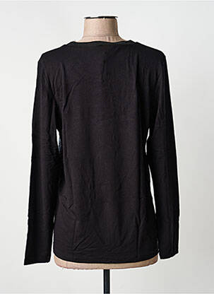 T-shirt manches longues manches longues noir GUY DUBOUIS femme
