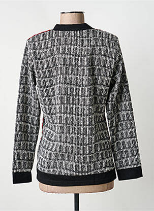 Pull coupe cintrée manches longues noir MERI & ESCA femme
