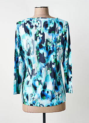 T-shirt manches 3/4 manches 3/4 bleu RABE femme
