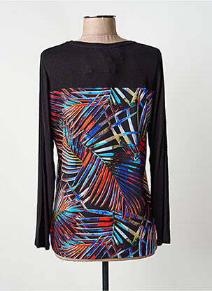 T-shirt manches longues manches longues noir GUY DUBOUIS femme