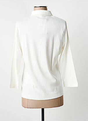 Polo manches 3/4 manches 3/4 beige RABE femme