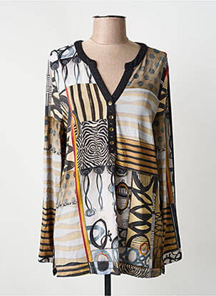 T-shirt marron DOLCEZZA femme