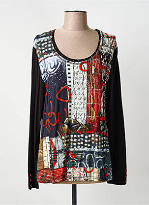 T-shirt noir DOLCEZZA femme