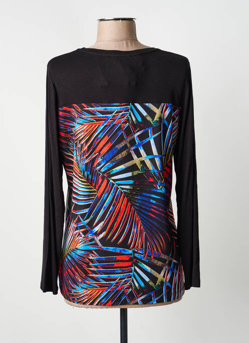 T-shirt manches longues manches longues noir GUY DUBOUIS femme