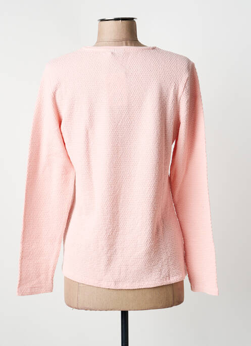 Top stretch manches longues rose BARBARA LEBEK femme