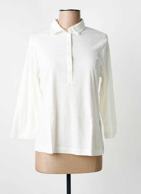 Polo stretch manches 3/4 beige RABE femme