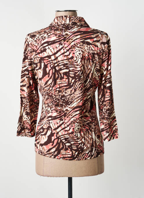 Polo marron BARBARA LEBEK femme