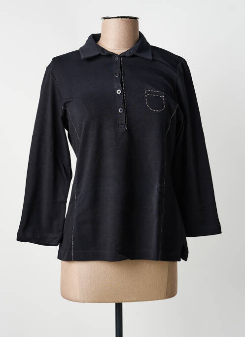 Polo noir RABE femme