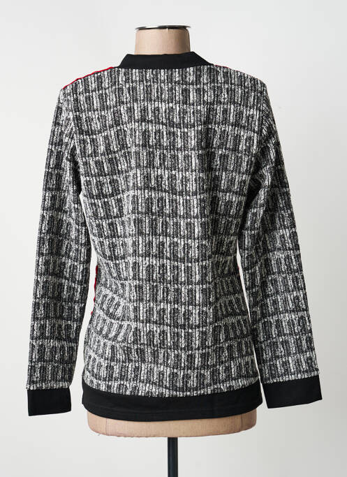 Pull coupe cintrée manches longues noir MERI & ESCA femme