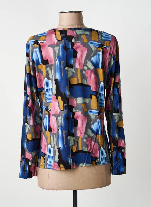 T-shirt bleu GUY DUBOUIS femme