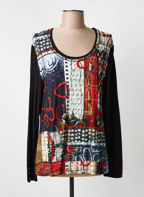 T-shirt noir DOLCEZZA femme