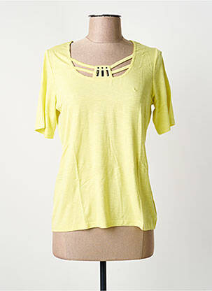T-shirt stretch manches courtes vert TELMAIL femme