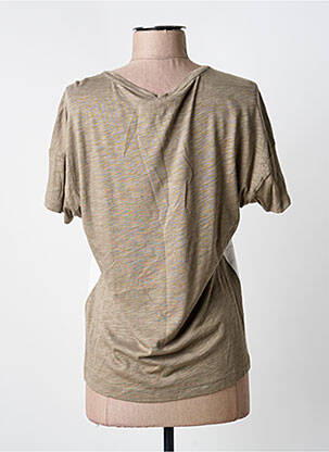 T-shirt imprimé fantaisie manches courtes vert THOMAS RABE femme