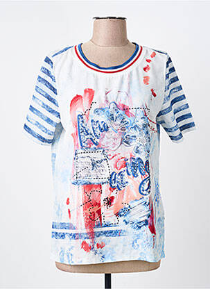 T-shirt blanc CAPUCCINO femme