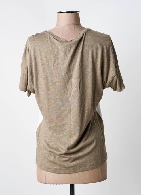 T-shirt imprimé fantaisie manches courtes vert THOMAS RABE femme