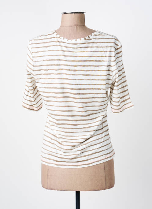 T-shirt beige BARBARA LEBEK femme