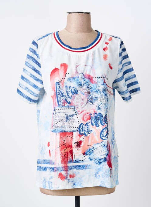 T-shirt blanc CAPUCCINO femme