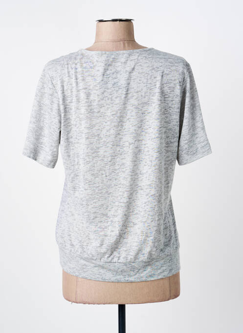 T-shirt gris FRANK WALDER femme