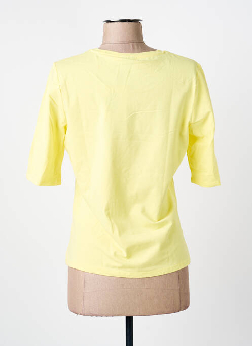 T-shirt jaune BARBARA LEBEK femme
