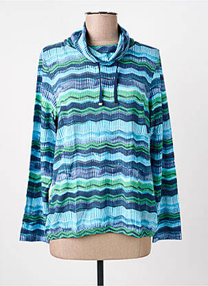 T-shirt manches longues manches longues bleu RABE femme