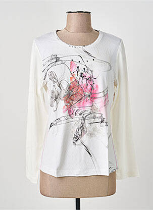 T-shirt manches longues manches longues blanc RABE femme