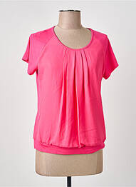 T-shirt manches longues manches longues rose FRANK WALDER femme