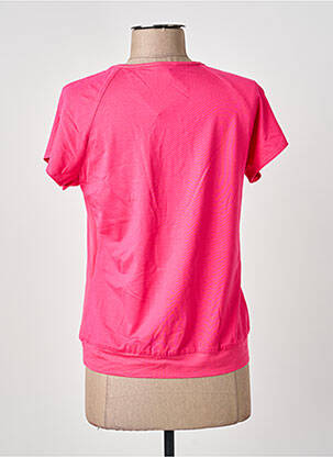 T-shirt manches longues manches longues rose FRANK WALDER femme