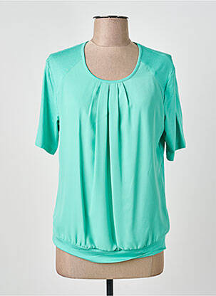 T-shirt vert FRANK WALDER femme