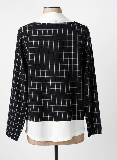 Top stretch manches longues noir GUY DUBOUIS femme