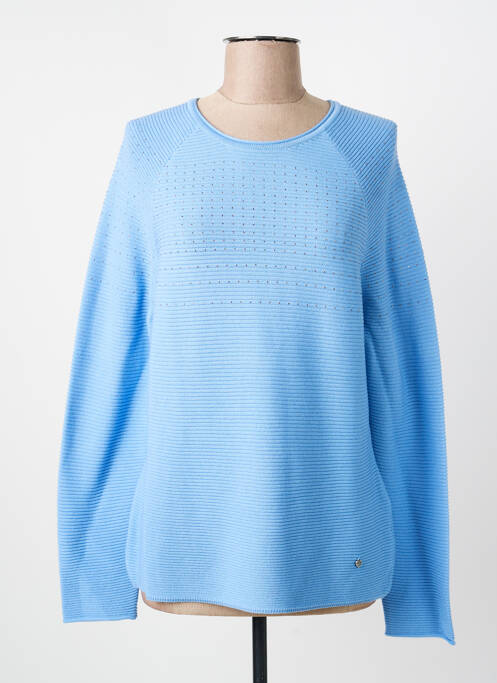 Pull col rond manches longues bleu RABE femme
