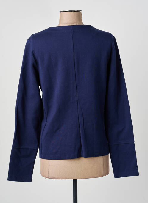 Veste casual col rond bleu BETTY BARCLAY femme