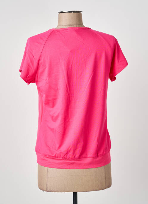 T-shirt rose FRANK WALDER femme