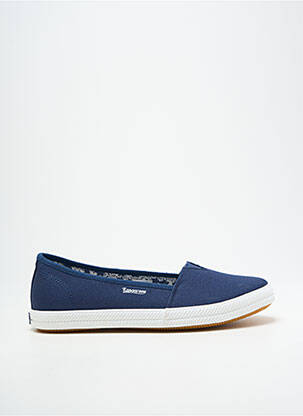Slip ons bout rond talon plat jusqu'à 3cm bleu KANGAROOS femme